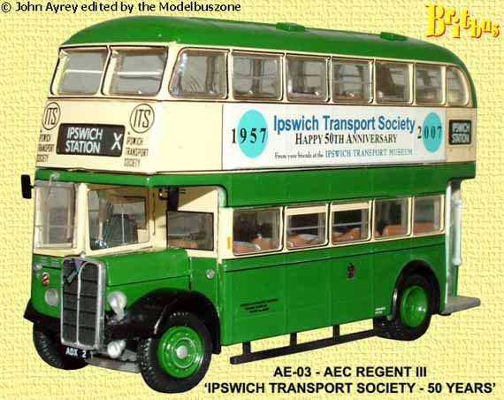 Ipswich Corporation AEC Regent III Park Royal 2